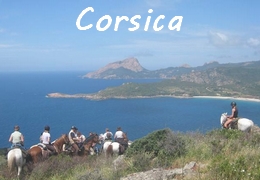 Corsica horse riding holiday