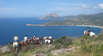 randonnee a cheval en corse