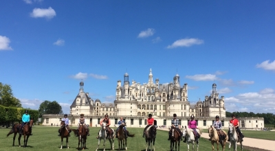 horseback ride loire castles