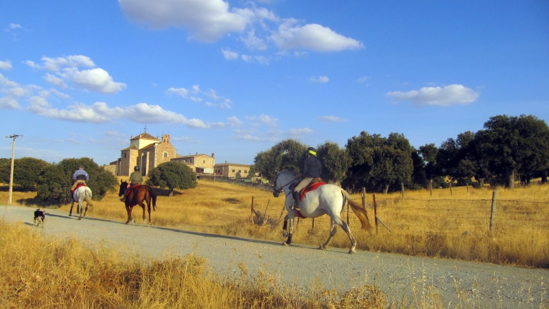 Horseback Trail Ride in SPAIN : THE SIERRA DE GREDOS & CASTLES