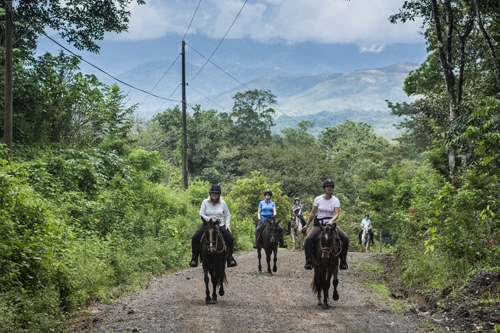 equestrian holiday in Costa Rica