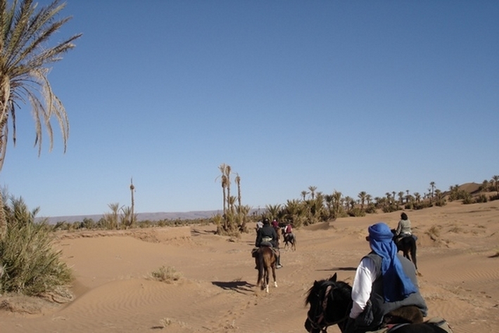 rando a cheval au Maroc