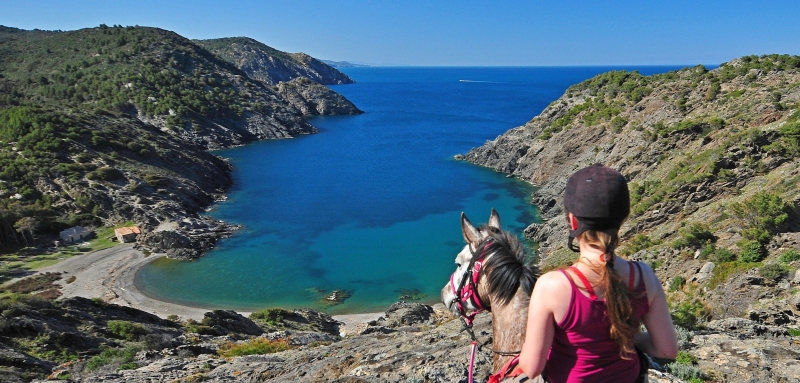 horseback trail ride spain