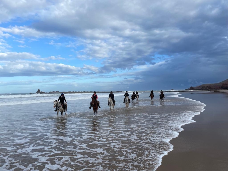 horse riding vacation in Spain