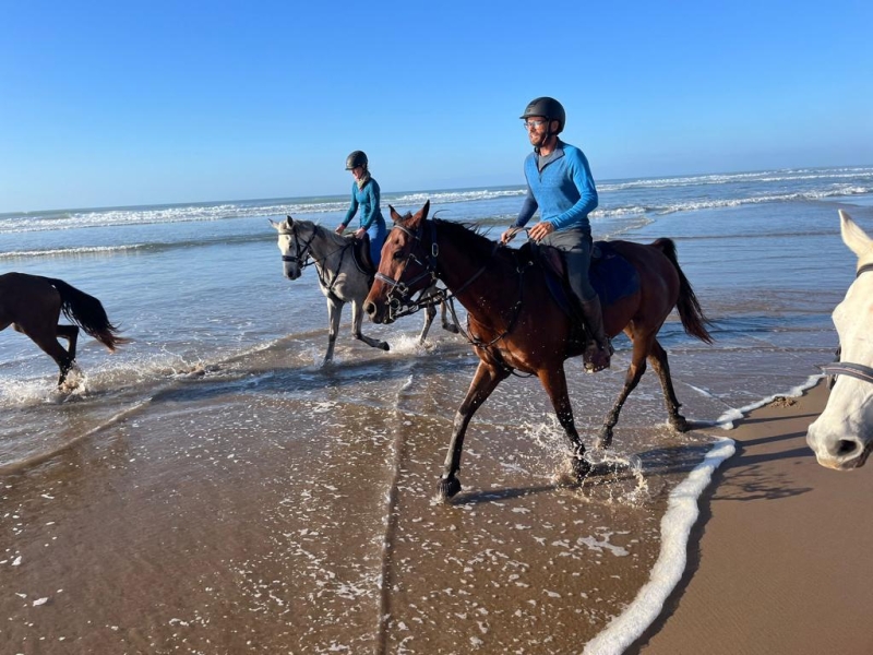 horseback riding tour in Spain