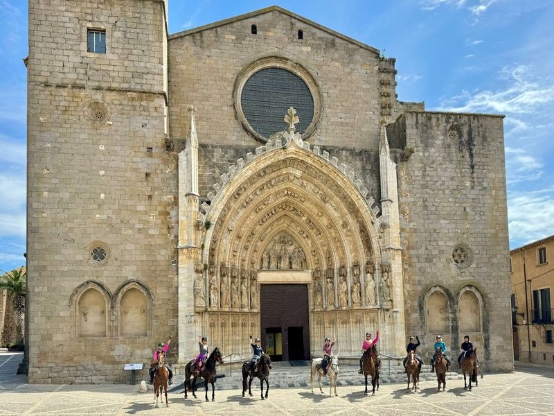 horse trail ride spain