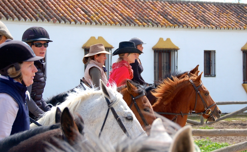 rando a cheval en Andalousie