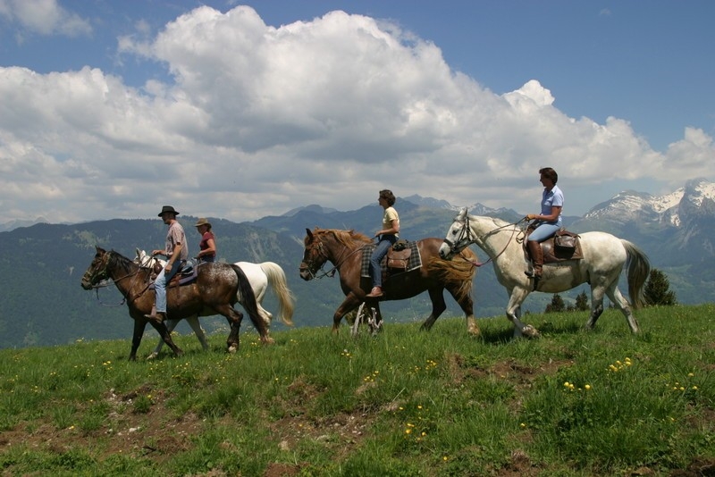 rando a cheval haute savoie